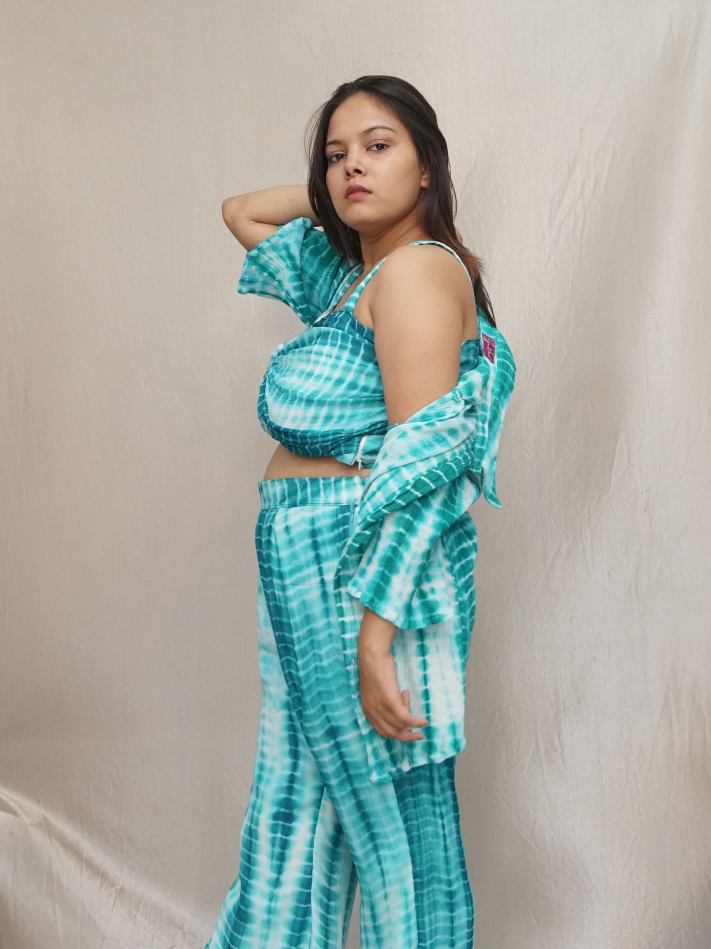 Teal Tie & Dye co-ord set