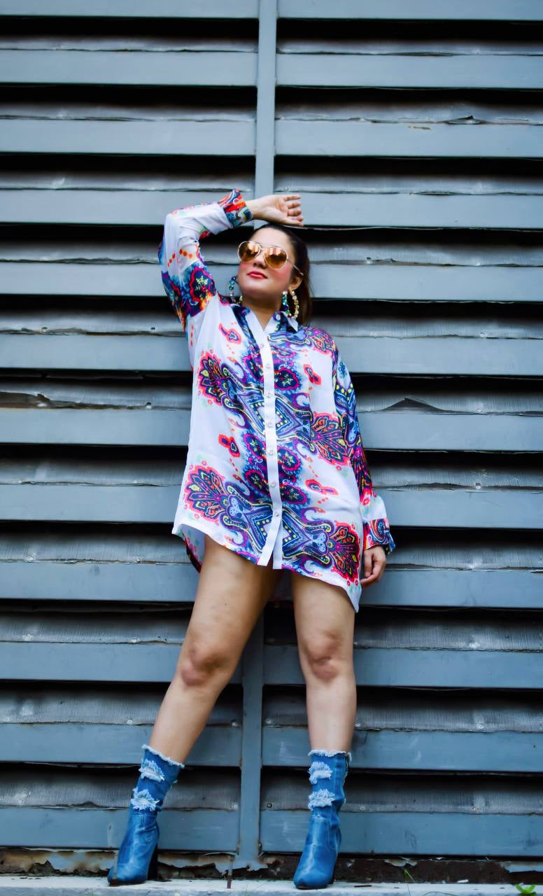 The Boho Shirt Dress