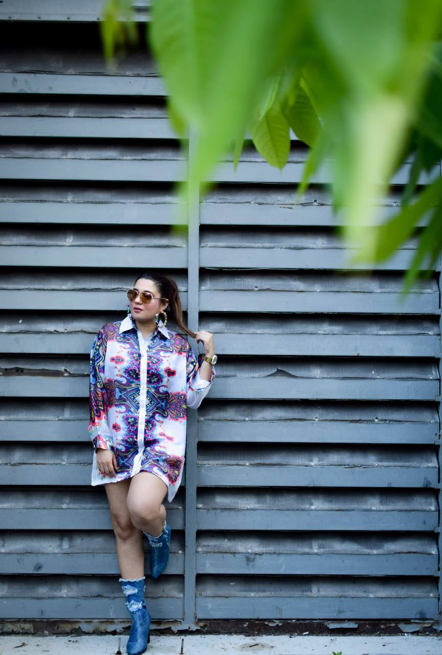 The Boho Shirt Dress