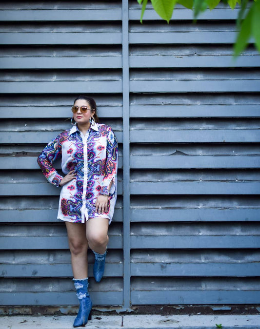 The Boho Shirt Dress